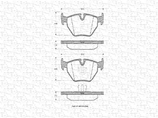 MAGNETI MARELLI Jarrupala, levyjarru 430216170308